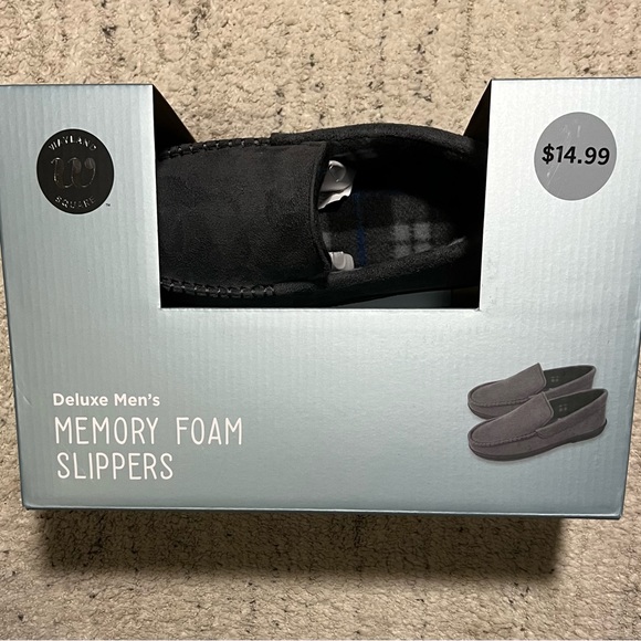 🔥NWT Men’s memory foam slippers - Picture 4 of 11